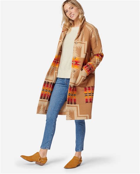 pendleton blanket coats women.